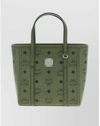 MCM - Toni Mini Printed Canvas Tote Bag - Lyst