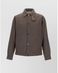 Woolrich - Adjustable Waist Overshirt Pockets - Lyst