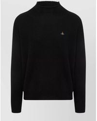 Vivienne Westwood - Virgin Wool Mock Neck Jumper - Lyst