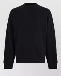 BOSS - Cotton Crew-Neck Sweatshirt - Lyst