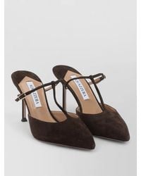 Aquazzura - Sorbonne 85 Mm Pointed Toe Mules - Lyst