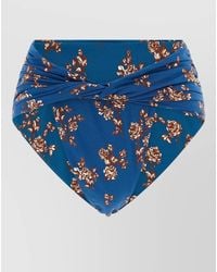 Magda Butrym - Floral-Print High-Rise Bikini Briefs - Lyst