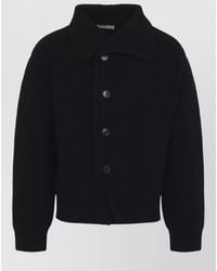 Dries Van Noten - Marino Cardigan Shawl Collar Waffle Knit - Lyst