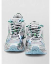 Balenciaga - Runner Sneakers Mesh Panels Printed Size - Lyst