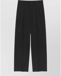 Givenchy - Grain De Poudre Double Pleat Tailored Trousers - Lyst
