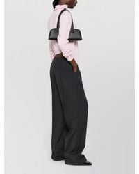 Jil Sander - Wool Turtleneck Sweater Ribbed Collar Design - Lyst
