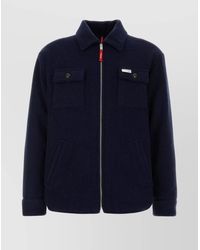 Fay - Wool Blend Shirt Jacket - Lyst