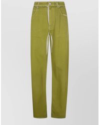 Marni - Wide Leg Trousers Belt Loops Pockets - Lyst