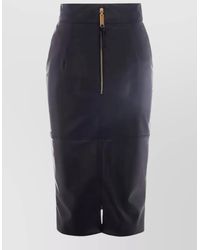 Elisabetta Franchi - Knee-Length Pencil Skirt - Lyst