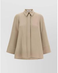 Alberto Biani - 3/4-Sleeve Blouse - Lyst