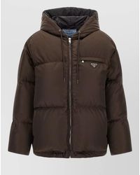 Prada - Re-Nylon Oversized Quilted Down Parka Coat - Lyst