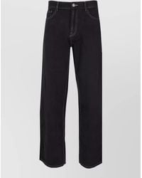 Palm Angels - Logo Denim Jeans Five Pocket Design - Lyst