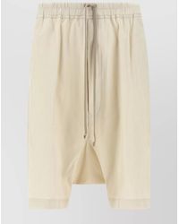 Rick Owens - Bermuda Shorts With Back Flap Pockets - Lyst