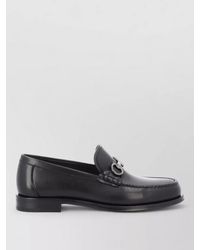 Ferragamo - Loafers Gancini Moccasin Round Toe Buckle - Lyst