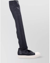 Rick Owens - Lamb Leather Hi-Top Sneakers - Lyst