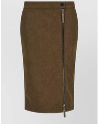 Pinko - Skirt With Side Zip - Lyst