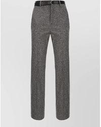 MM6 by Maison Margiela - Tailored Pants Belt Loops Side And Back Pockets - Lyst
