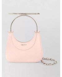 McQueen - Mini Cross Bar Leather Clutch Bag - Lyst