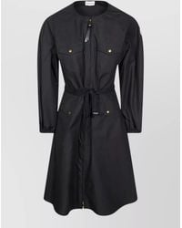 Moncler - Logo Patch Zipped Dress - Lyst