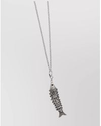Isabel Marant - River Fish Pendant Chain Necklace - Lyst
