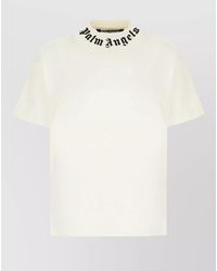 Palm Angels - Cotton Crew Neck T Shirt Graphic Print - Lyst