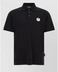 Palm Angels - Logo Patch Polo Shirt - Lyst