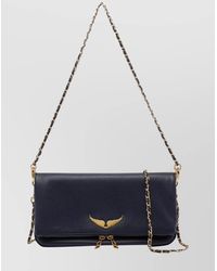 Zadig & Voltaire - Crossbody Bag With Chain And Straps - Lyst