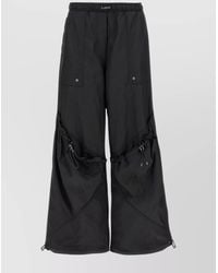 The Attico - Oversized Wide-Leg Trousers - Lyst