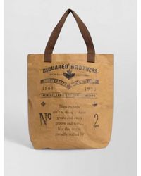 DSquared² - Shopping Tote Bag Printed Design Dual Handles - Lyst