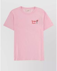MC2 Saint Barth - Emilie Short Sleeve Crew Neck T-Shirt - Lyst