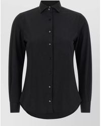 Xacus - Pina Shirt Active Line Curved Hem - Lyst