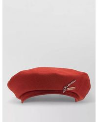 Barbour - Ganni Wool Beret Collaboration Soft Texture - Lyst