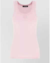 Raf Simons - Ribbed Cotton Tank Top - Lyst
