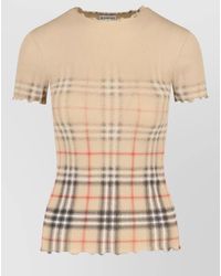 Burberry - T-Shirts And Polos Cotton - Lyst