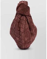 Bottega Veneta - Jodie Mini Leather Clutch Bag - Lyst