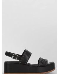 Hogan - Leather Ankle-Strap Sandals - Lyst