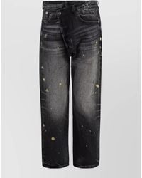 R13 - Straight Leg Jeans Five Pocket Design - Lyst