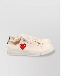 Comme des Garçons - Canvas Low-Top Sneakers - Lyst
