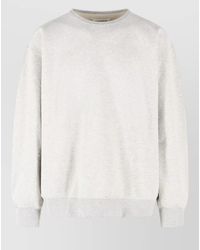 Maison Margiela - Cotton Crew Neck Sweatshirt Long Sleeves - Lyst