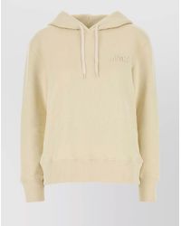 Autry - Cotton Hooded Drawstring Sweatshirt - Lyst