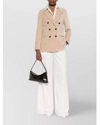 Circolo 1901 - Cotton Corduroy Double-Breasted Blazer - Lyst