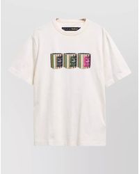 Barbour - Cotton Printed Short-Sleeve T-Shirt - Lyst