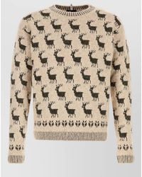 Moncler - Embroidered Alpaca-Blend Jumper - Lyst