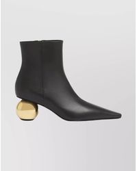Marni - Stylish Ankle Boots With Unique Heel Design - Lyst