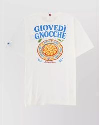 MC2 Saint Barth - Crew Neck Short Sleeve Graphic Print T-Shirt - Lyst