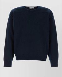 Jil Sander - Wool Blend Crew Neck Sweater Long Sleeves - Lyst