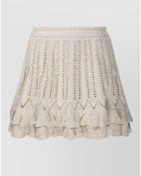 Isabel Marant - Cotton A-Line Skirt - Lyst