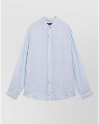 Polo Ralph Lauren - Long Sleeve Striped Shirt Button Down Collar - Lyst