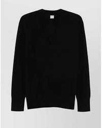 TOTEME - Cashmere Oversized V-Neck Jumper - Lyst