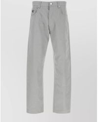 Prada - Denim Straight-Leg Trousers - Lyst